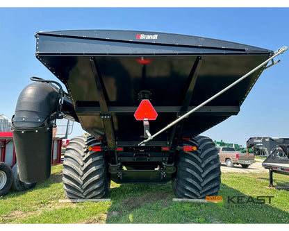 Brandt 1320XT Grain Cart - 1,300 Bushel Capacity Roll Tarp 20’’ Discharge Scales Grain Carts