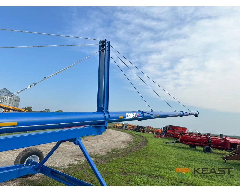 Brandt 1380XL Auger - 13’’ x 80’ Electric Swingaway Scissor Lift Augers