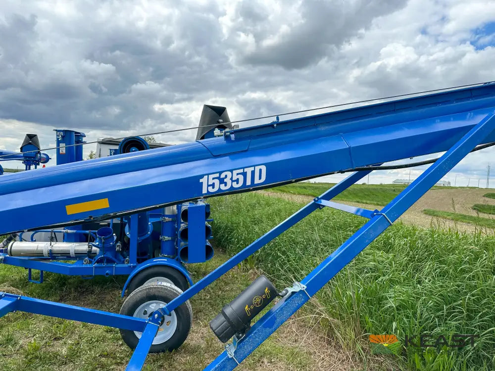 Brandt 1535TD Electric Belt Conveyor – 35′ Length 15″ Belt Up to 6,000 BPH Capacity Conveyors
