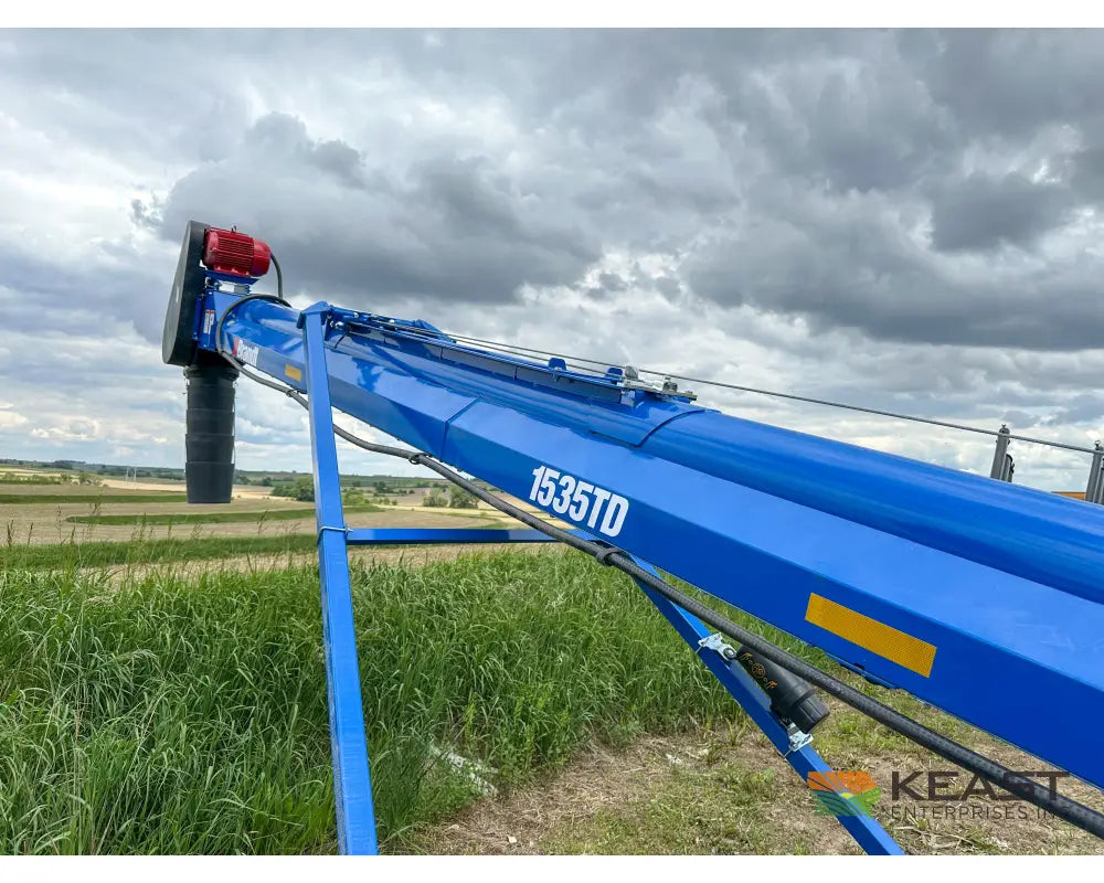 Brandt 1535TD Electric Belt Conveyor – 35′ Length 15″ Belt Up to 6,000 BPH Capacity Conveyors