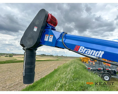 Brandt 1535TD Electric Belt Conveyor – 35′ Length 15″ Belt Up to 6,000 BPH Capacity Conveyors