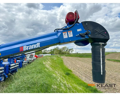 Brandt 1535TD Electric Belt Conveyor – 35′ Length 15″ Belt Up to 6,000 BPH Capacity Conveyors