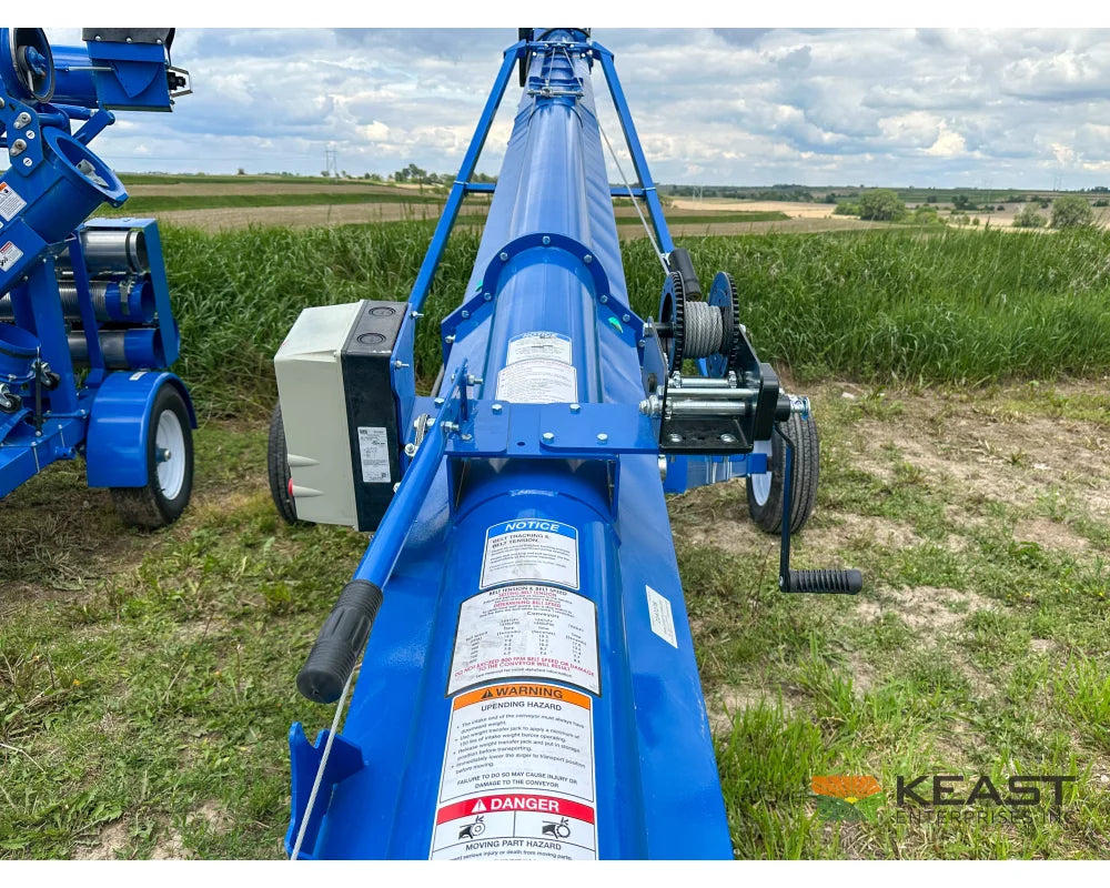 Brandt 1535TD Electric Belt Conveyor – 35′ Length 15″ Belt Up to 6,000 BPH Capacity Conveyors