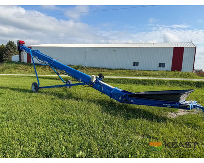Brandt 1545TD Electric Belt Conveyor 45′ Length 15″ Belt Up to 6,500 BPH - Conveyors