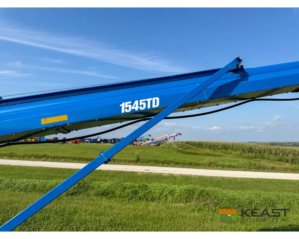 Brandt 1545TD Electric Belt Conveyor 45′ Length 15″ Belt Up to 6,500 BPH - Conveyors