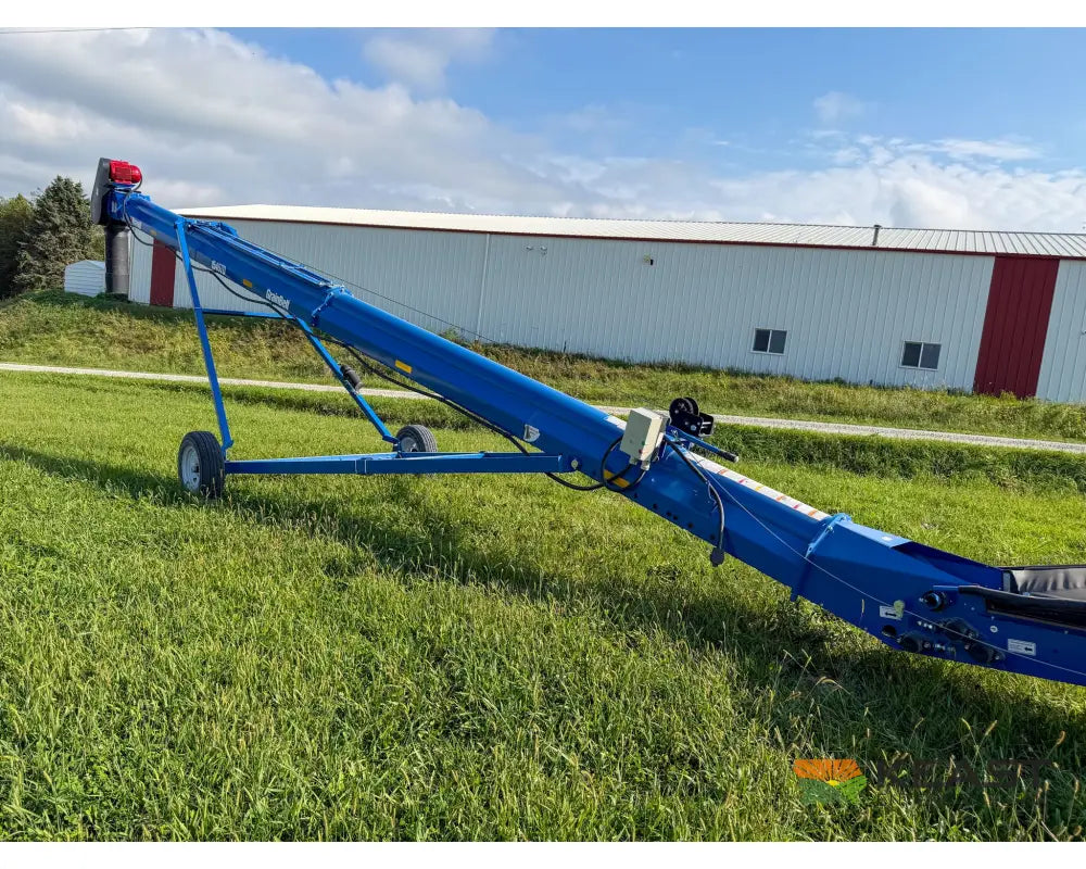 Brandt 1545TD Electric Belt Conveyor 45′ Length 15″ Belt Up to 6,500 BPH - Conveyors
