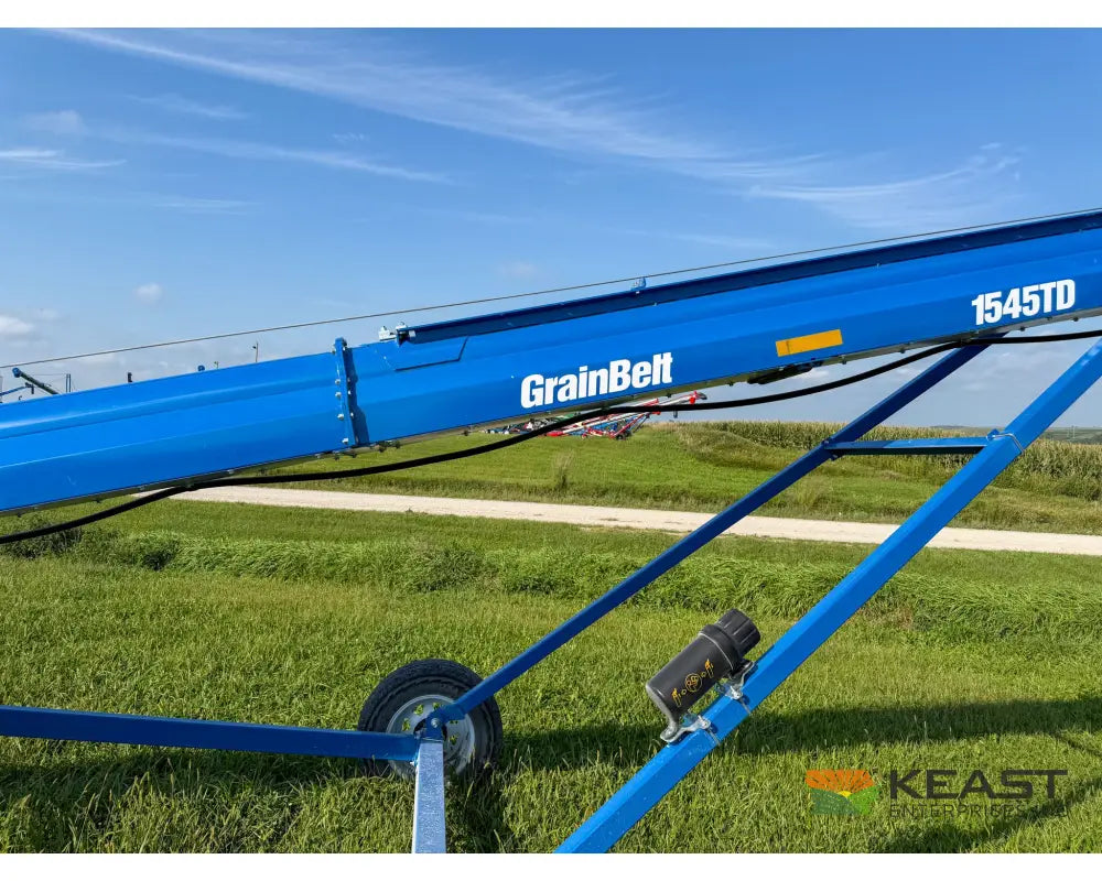Brandt 1545TD Electric Belt Conveyor 45′ Length 15″ Belt Up to 6,500 BPH - Conveyors