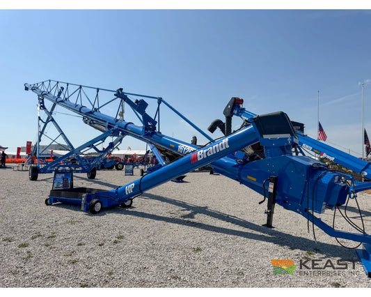 Brandt 16125HP Auger 16’’ x 125’ Electric EZSWING A-Frame Cable Lift 23,000 BPH - Augers