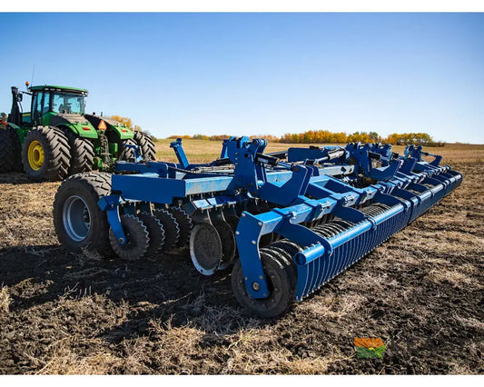 Brandt 221A HP High-Speed Disc 20′ 9″ Working Width 22″ Discs 2-Section Spring Roller Discs