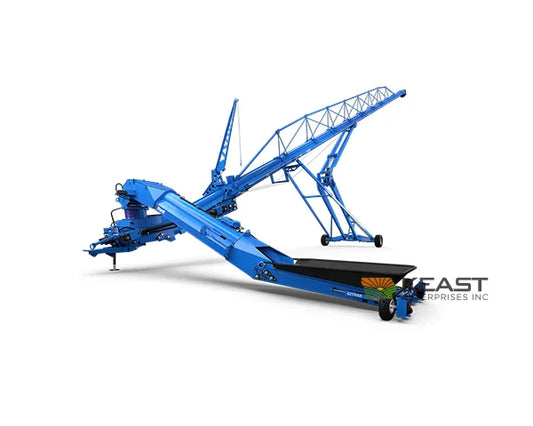 Brandt 24110A grain conveyor manufacturer illustration with swingaway intake