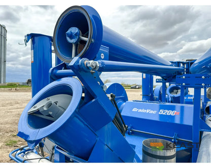 Brandt 5200EX Grain Vac – Full Pipe Package 5,200 BPH Capacity 10’’ Auger Grain Vacs