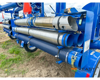Brandt 5200EX Grain Vac – Full Pipe Package 5,200 BPH Capacity 10’’ Auger Grain Vacs