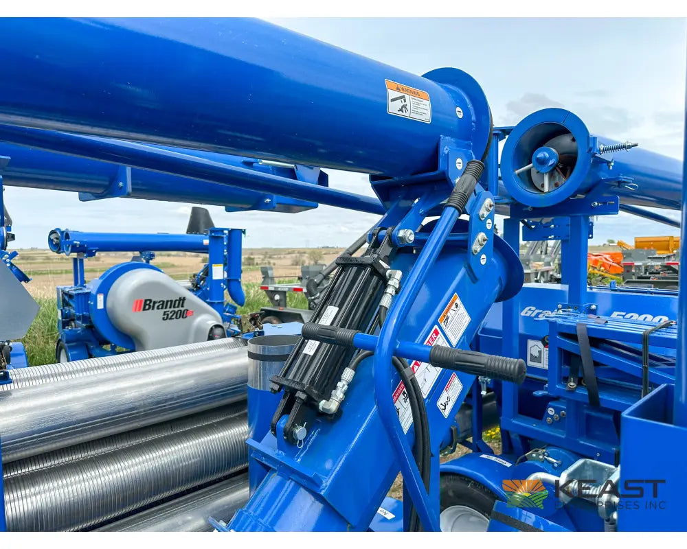 Brandt 5200EX Grain Vac – Full Pipe Package 5,200 BPH Capacity 10’’ Auger Grain Vacs