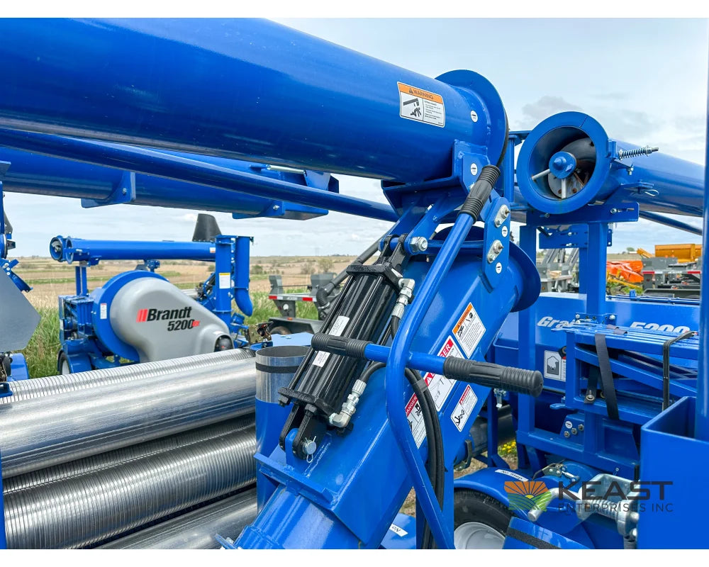 Brandt 5200EX Grain Vac – Full Pipe Package 5,200 BPH Capacity 10’’ Auger Grain Vacs