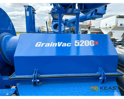 Brandt 5200EX Grain Vac – Full Pipe Package 5,200 BPH Capacity 10’’ Auger Grain Vacs