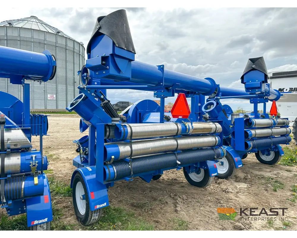 Brandt 5200EX Grain Vac – Full Pipe Package 5,200 BPH Capacity 10’’ Auger Grain Vacs