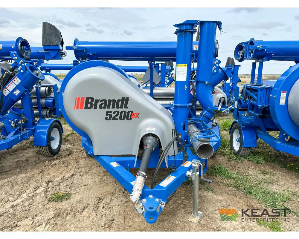 Brandt 5200EX Grain Vac – Full Pipe Package 5,200 BPH Capacity 10’’ Auger Grain Vacs