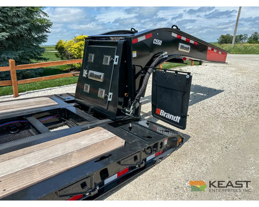 Brandt C550 55 Ton On Highway RGN Trailer – 26’ 10’’ Deck Well 18’’ Deck Height Trailers