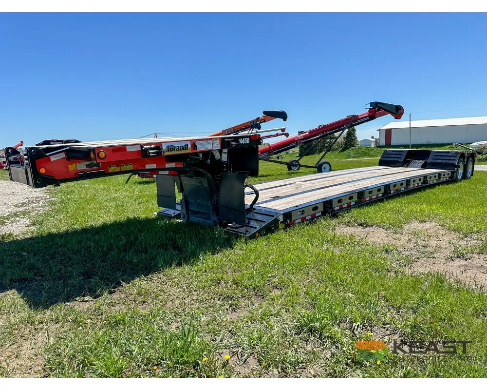 Brandt H450 45 Ton On-Highway RGN Trailer - 33’ 6’’ Deck Well 17’’ Deck Height Trailers