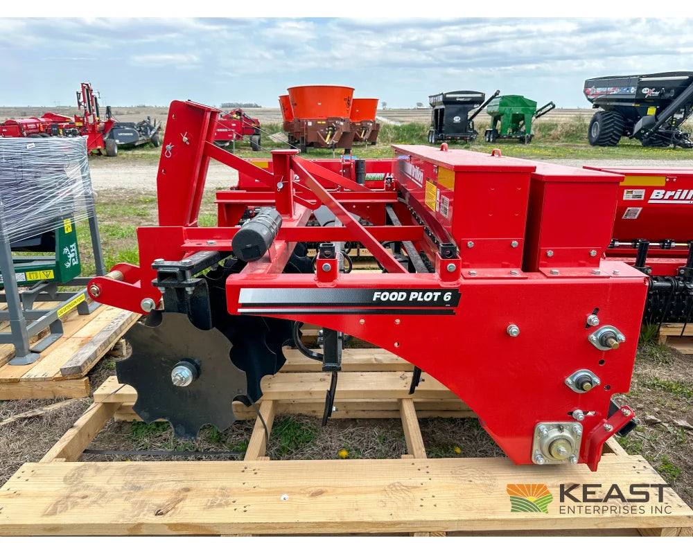 Brillion FPSB-6 6’ 3-Point Food Plot Seeder – 2.62 + 2.62 Bu Seed Boxes Drills and Seeders