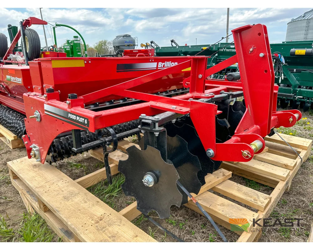 Brillion FPSB-6 6’ 3-Point Food Plot Seeder – 2.62 + 2.62 Bu Seed Boxes Drills and Seeders