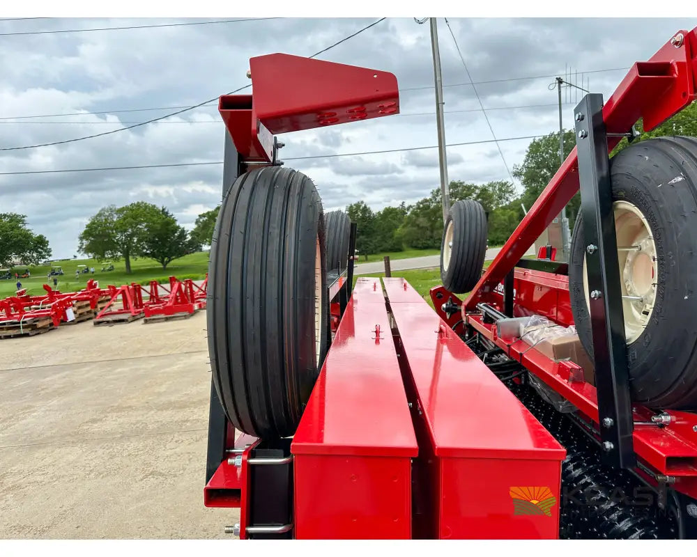 Brillion SSB 12 12’ Pull Type Food Plot Seeder Front and Rear Seed Boxes Drills and Seeders