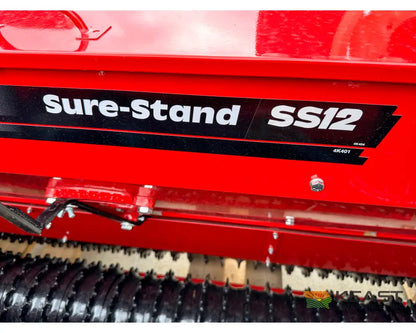 Brillion SSB 12 12’ Pull Type Food Plot Seeder Front and Rear Seed Boxes Drills and Seeders