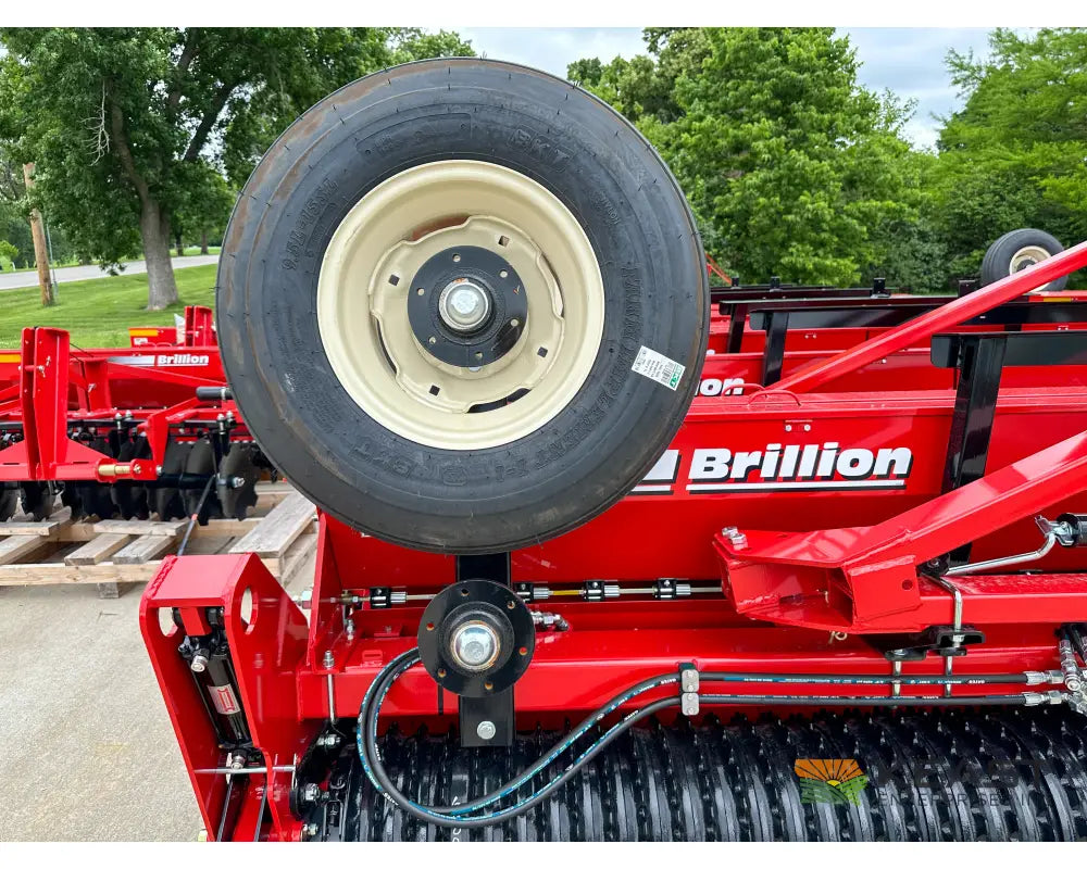 Brillion SSB 12 12’ Pull Type Food Plot Seeder Front and Rear Seed Boxes Drills and Seeders
