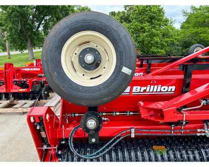 Brillion SSB 12 12’ Pull Type Food Plot Seeder Front and Rear Seed Boxes Drills and Seeders