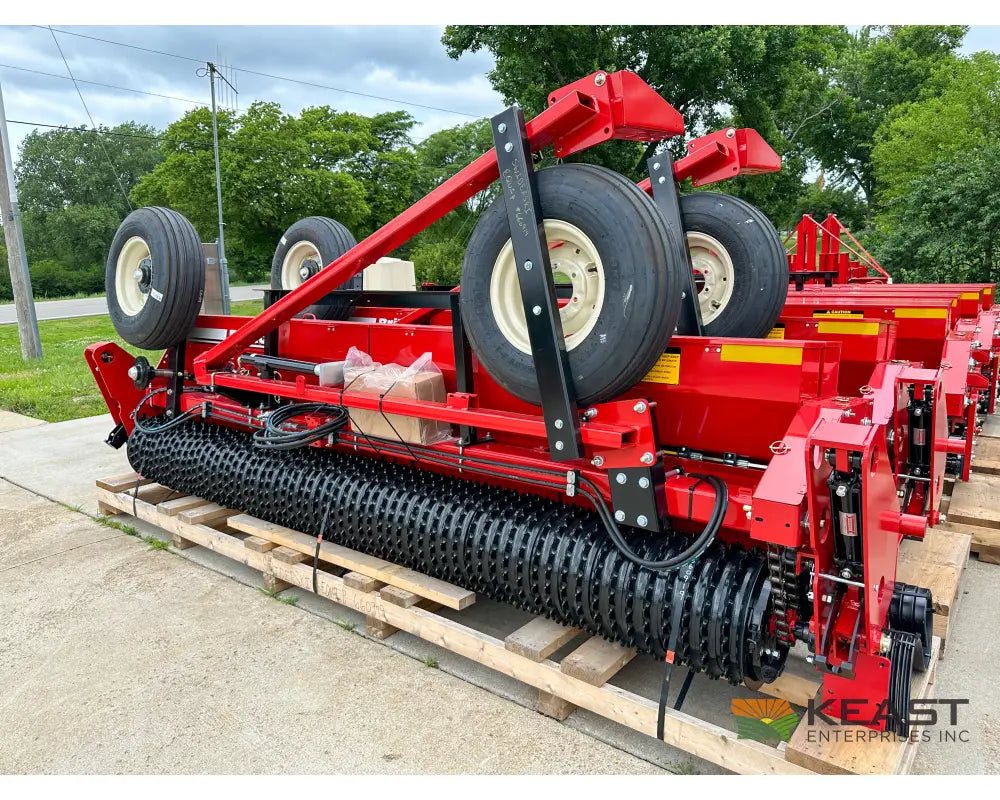 Brillion SSB 12 12’ Pull Type Food Plot Seeder Front and Rear Seed Boxes Drills and Seeders