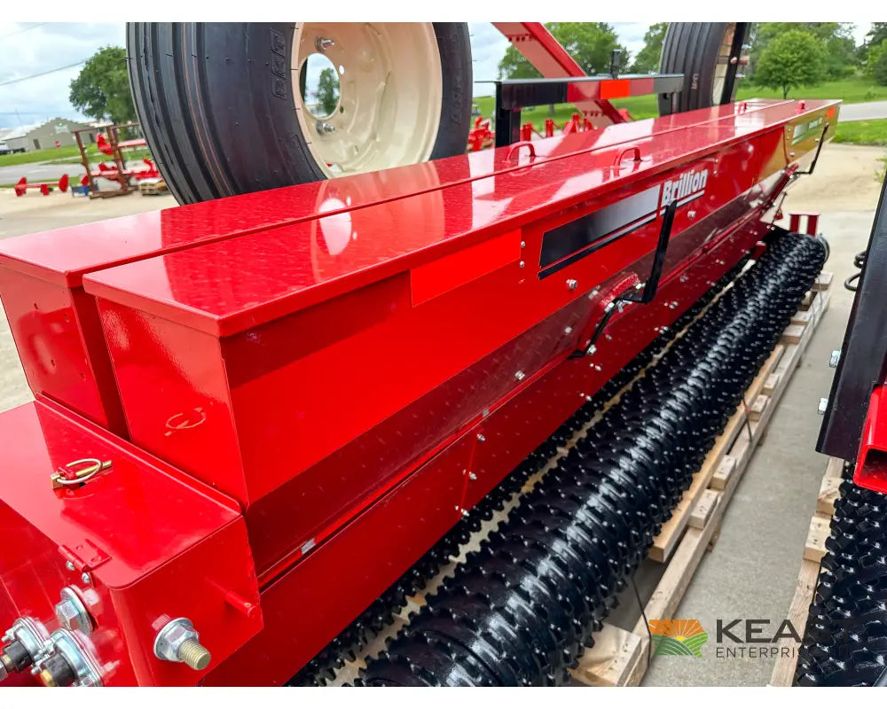 Brillion SSB 12 12’ Pull Type Food Plot Seeder Front and Rear Seed Boxes Drills and Seeders