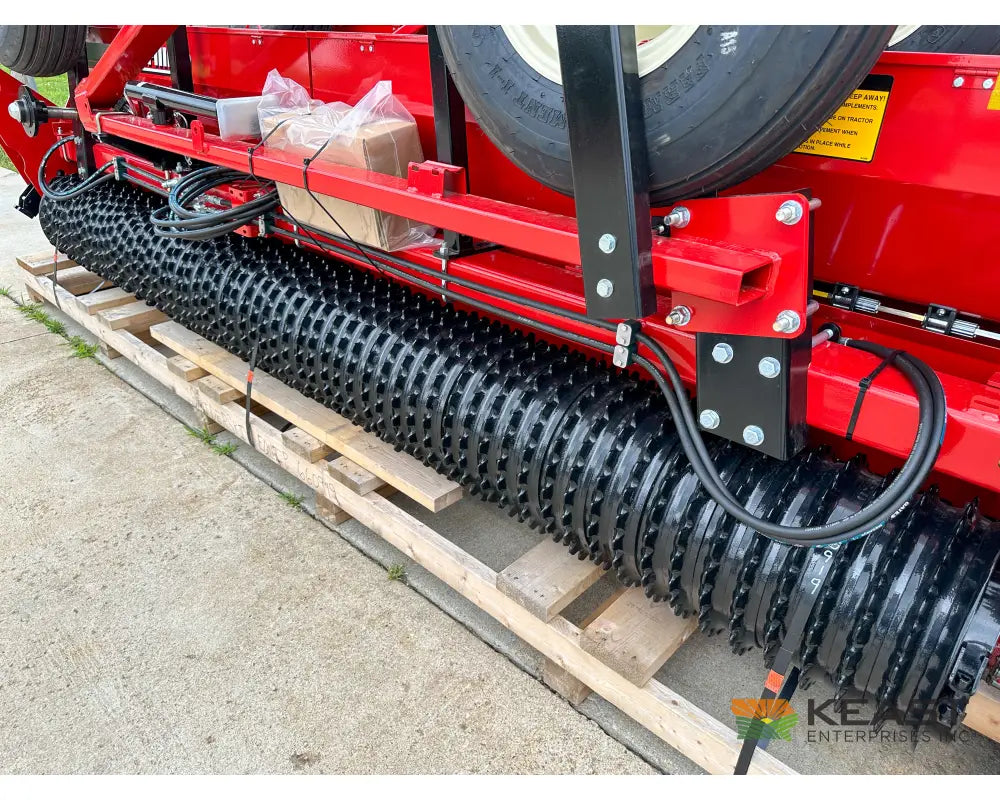 Brillion SSB 12 12’ Pull Type Food Plot Seeder Front and Rear Seed Boxes Drills and Seeders