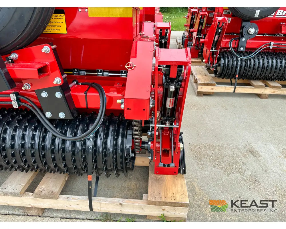 Brillion SSB 12 12’ Pull Type Food Plot Seeder Front and Rear Seed Boxes Drills and Seeders