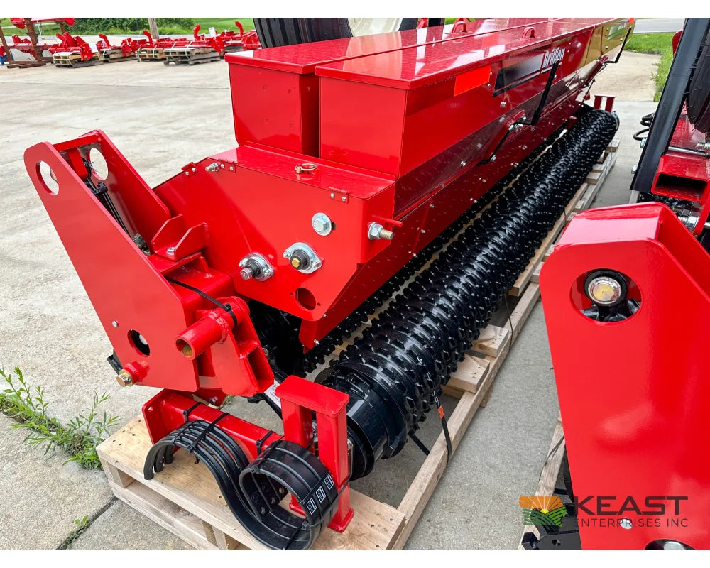 Brillion SSB 12 12’ Pull Type Food Plot Seeder Front and Rear Seed Boxes Drills and Seeders