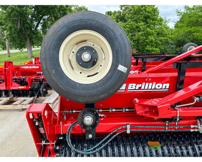 Brillion SSB 12 12’ Pull Type Food Plot Seeder Front and Rear Seed Boxes Drills and Seeders