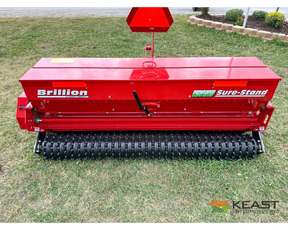 Brillion SSBP-6 6’ 3-Point Food Plot Seeder Front and Rear Seed Boxes Drills and Seeders