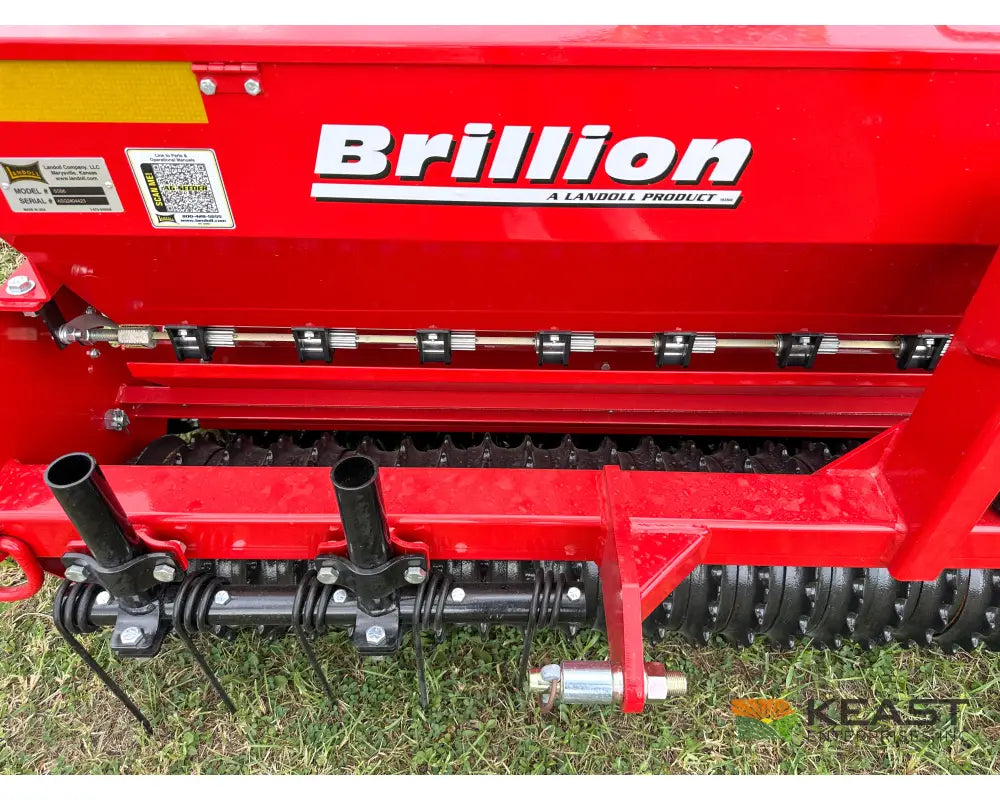 Brillion SSBP-6 6’ 3-Point Food Plot Seeder Front and Rear Seed Boxes Drills and Seeders