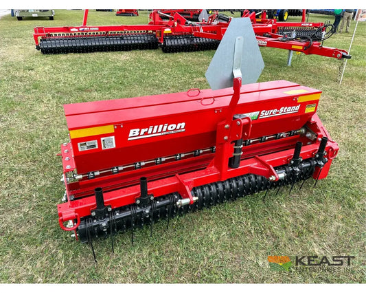 Brillion SSBP-6 6’ 3-Point Food Plot Seeder Front and Rear Seed Boxes Drills and Seeders