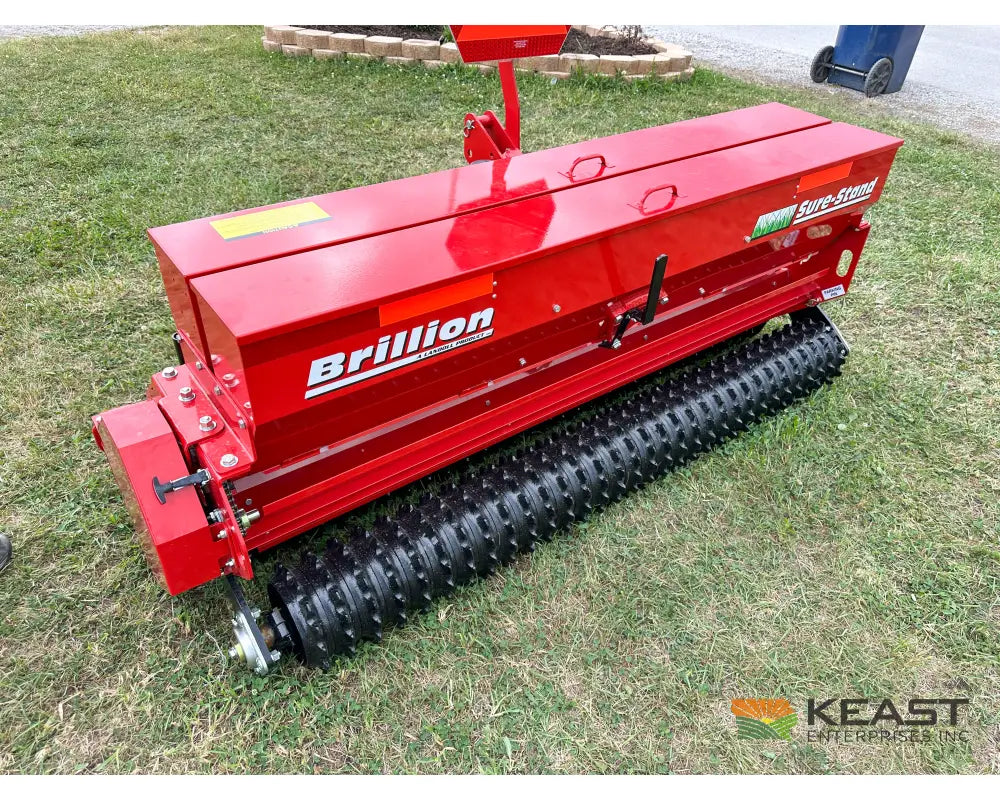 Brillion SSBP-6 6’ 3-Point Food Plot Seeder Front and Rear Seed Boxes Drills and Seeders