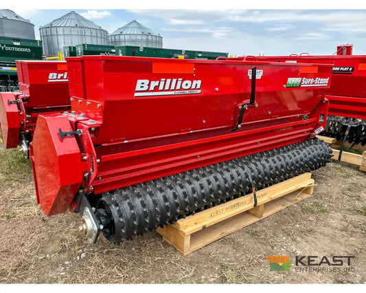Brillion SSBP 8 8’ 3 Point Food Plot Seeder Front and Rear Seed Boxes Drills and Seeders