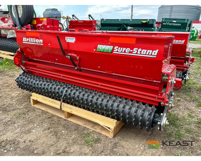 Brillion SSBP 8 8’ 3 Point Food Plot Seeder Front and Rear Seed Boxes Drills and Seeders