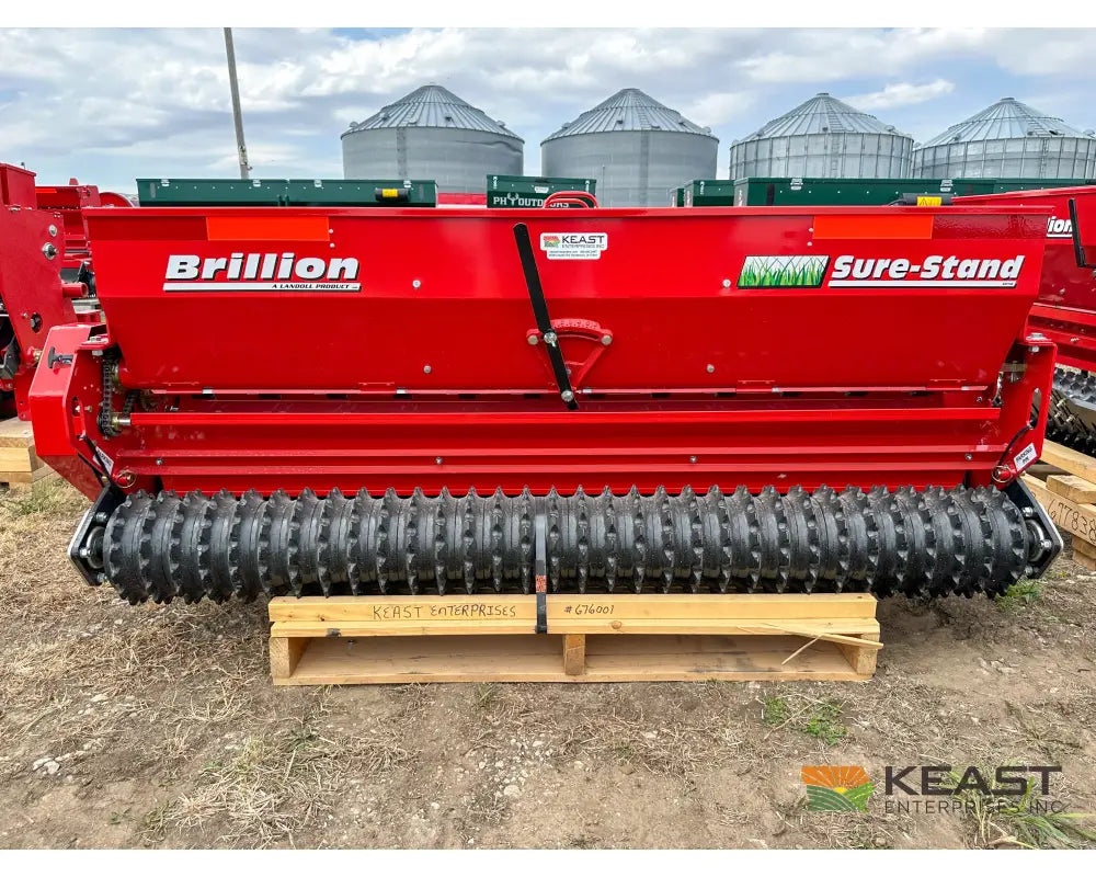Brillion SSBP 8 8’ 3 Point Food Plot Seeder Front and Rear Seed Boxes Drills and Seeders