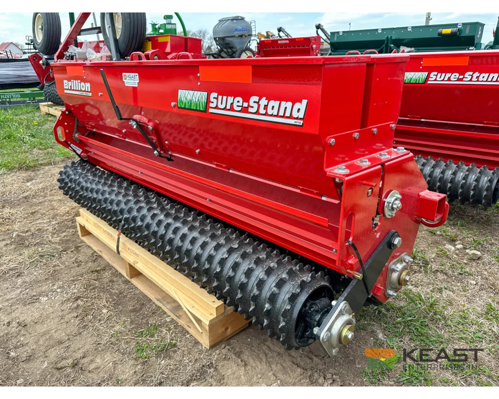 Brillion SSBP 8 8’ 3 Point Food Plot Seeder Front and Rear Seed Boxes Drills and Seeders