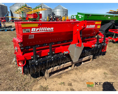 Brillion SSBS-6 Sure Stand Small Ag Seeder 6′ Working Width 3-Point & Skid Steer Mount Dual Boxes - Drills and Seeders