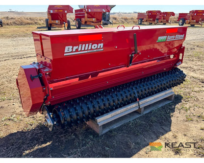 Brillion SSBS-6 Sure Stand Small Ag Seeder 6′ Working Width 3-Point & Skid Steer Mount Dual Boxes - Drills and Seeders
