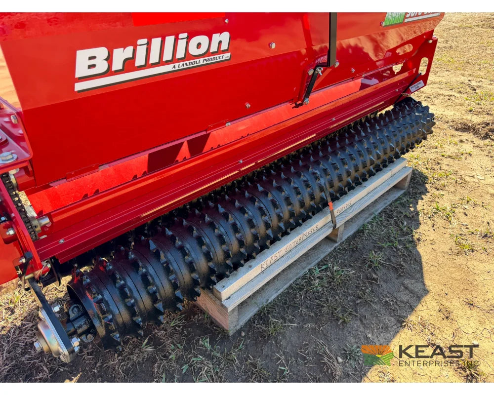 Brillion SSBS-6 Sure Stand Small Ag Seeder 6′ Working Width 3-Point & Skid Steer Mount Dual Boxes - Drills and Seeders