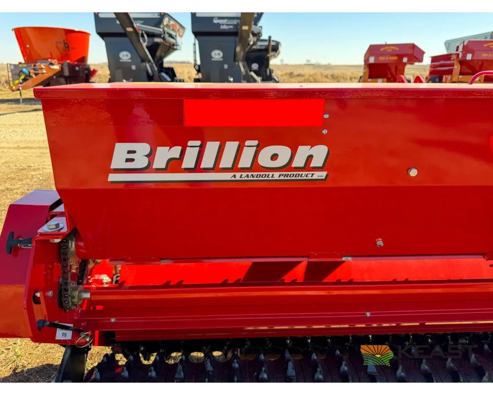 Brillion SSBS-6 Sure Stand Small Ag Seeder 6′ Working Width 3-Point & Skid Steer Mount Dual Boxes - Drills and Seeders