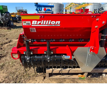 Brillion SSBS-6 Sure Stand Small Ag Seeder 6′ Working Width 3-Point & Skid Steer Mount Dual Boxes - Drills and Seeders