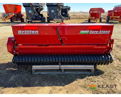 Brillion SSBS-6 Sure Stand Small Ag Seeder 6′ Working Width 3-Point & Skid Steer Mount Dual Boxes - Drills and Seeders