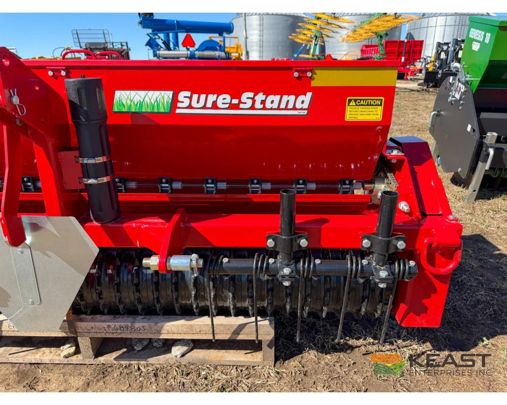Brillion SSBS-6 Sure Stand Small Ag Seeder 6′ Working Width 3-Point & Skid Steer Mount Dual Boxes - Drills and Seeders